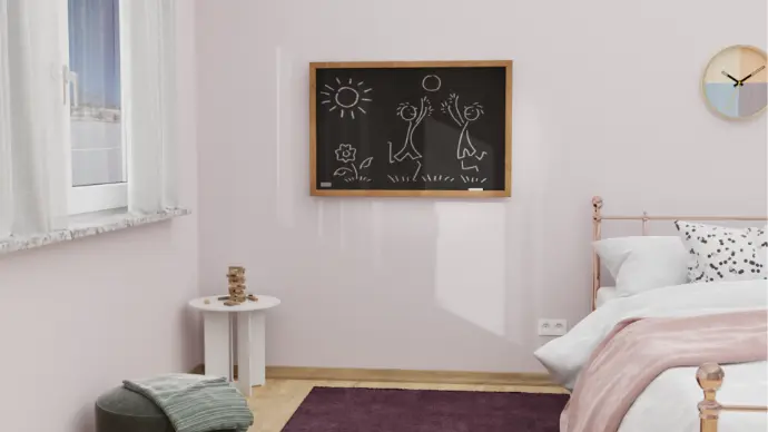 Väggpanel i vardagsrum